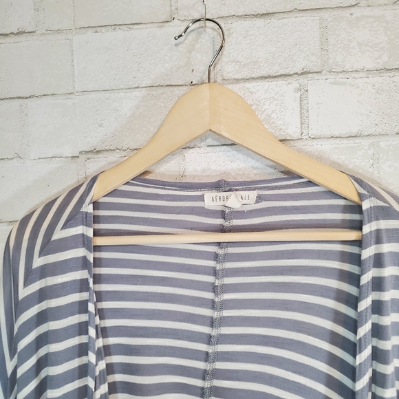 ✔️Aeropostale lightweight stripe cardigan - Picture 13 of 13